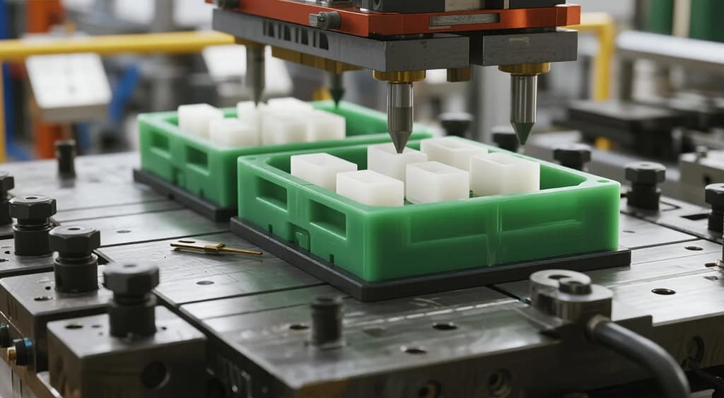 injection molding of plastics